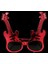 Bfs Kırmızı Renk Rockn Roll Gitar Şekilli Parti Gözlüğü 15X15 cm 1