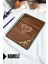 Kalp Ahşap Kapaklı Spiralli Okul Defteri - Kareli Defter - 60 Yaprak (120 Sayfa) - A5 15X21 cm 1