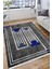 Dijital Baskılı Salon Halısı Kaymaz Tabanlı Halı Yıkanabilir Dot Tabanlı Salon Halısı 0128A 4