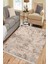Makinede Yıkanabilir Kaymaz Tabanlı Halı Oval Yuvarlak Yolluk Dot Tabanlı Salon Halısı 0086B 1