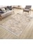 Makinede Yıkanabilir Kaymaz Tabanlı Halı Oval Yuvarlak Yolluk Dot Tabanlı Salon Halısı 0086C 3