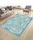 Geometrik Desenli Makinede Yıkanabilir Kaymaz Tabanlı Halı Yolluk Dot Tabanlı Salon Halısı 0115B 3