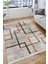Modern Çizgili Kilim Makinede Yıkanabilir Kaymaz Taban Kilim Dot Tabanlı Salon Halısı 0047A 2