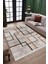 Modern Çizgili Kilim Makinede Yıkanabilir Kaymaz Taban Kilim Dot Tabanlı Salon Halısı 0047A 4