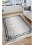 Overloklu Modern Halı Makinede Yıkanabilir Kaymaz Taban Kilim Dot Tabanlı Salon Halısı 0069A 4