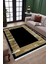 Gold Desenli Makinede Yıkanabilir Kaymaz Taban Halı Dot Tabanlı Salon Halısı 0126D 2