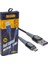 PM-3780 Örgülü 5 Amper Micro USB Hızlı Şarj Data Kablosu 1
