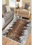 Leopar Desenli Halı Makinede Yıkanabilir Kaymaz Taban Kilim Dot Tabanlı Salon Halısı 0082A 1