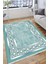 Geometrik Desenli Makinede Yıkanabilir Kaymaz Tabanlı Halı Yolluk Dot Tabanlı Salon Halısı 0115B 4