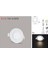 Cata CT-5144-G Pael LED Slim Yuvarlak Spot 3 W 3000K Gu Işığı Beyaz Gövde 1