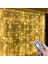 Uzaktan Kumandalı LED Perdeye Takılabilen Kancalı Işık USB 3x3 Metre Peri Perde LED 2