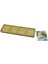 Dikdörtgen 4 Bölmeli Ahşap Bambu Servis Sunum Tepsi - Tahtası Mini Tepsi 33 x 10 x 1.4cm 1
