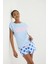 Agnes Örme Kısa Kol Pijama - Tshirt Şort Set 2