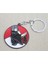Itachi Uchiha Akatsuki Anahtarlık – Yuvarlak 5 cm Çap / Toplam Uzunluk 11 cm 3