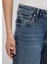 Emilia Classic Denim Puslu Koyu Mavi Jean Pantolon 1012641-90118 8