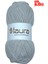 Kadife El Örgü İpi, 5'li Paket, 5X100 Gr. 120 Mt., %100 Mikro Polyester 2