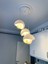 Beton Görünümlü Modern Şık Iskandinav Tarz 3 Başlıklı Avize (25CM) (Rustik Ampul Hediyeli) Nestvibe 4