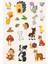 Sticker Kitabım Hayvanlar – 60 Renkli Çıkartma ile Eğitici Etkinlik Kitabı 7