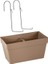 SO-YB01A Askılı Yalı Balkon Saksı 6.5 Lt Mocha 3 Adet 3