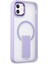 iPhone 11 Tork Magsafe Standlı Kapak - Lila 1