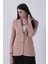 Bej Vatkalı Astarlı Blazer Ceket 0105110.55 1