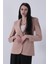 Bej Vatkalı Astarlı Blazer Ceket 0105110.55 3