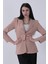Bej Vatkalı Astarlı Blazer Ceket 0105110.55 8