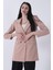 Bej Astarlı Düğme Kapamalı Blazer Ceket 0105123.55 1