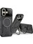 iPhone 16 Kılıf Joy Lens Standlı Kapak - Kırmızı 2