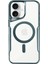 iPhone 16 Kılıf Boyi Magsafe Silikon Kapak - Turkuaz 1