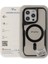 iPhone 16 Pro Max Kılıf Boyi Magsafe Silikon Kapak - Titan Gri 3