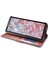 Samsung Galaxy Z Fold7 5g Pu + Pc Stand Kılıf Simli Telefon Deri Kılıf Fermuarlı Cep Askılı (Yurt Dışından) 3