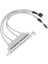 Çift Anakart 9pin Başlığı - 4port USB 2.0 Dişi Kablo Pcı Braketi (Yurt Dışından) 2