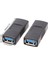 Adet USB 3.0 Tip A Dişi Dişi Adaptör Çoğaltıcı Cinsiyet Değiştirici Konnektör (Yurt Dışından) 2