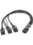 Pcıe 3X8PIN - 12+4pın Güç Kaynağı Kablosu Pcıe 12+4pin Psu Modüler Kablosu Corsair Thermaltake Aresgame Modüler Psu Için (Yurt Dışından) 2