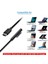 Naylon Örgülü Usb-C Şarj Kablosu Surface Pro 6/5/4/3 Yüzey Dizüstü Bilgisayar 1.5 M 45W 15V Pd Güç Uzatma Kablosu (Yurt Dışından) 5