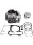 Motosiklet Motor Aksesuarları Büyük Çaplı Silindir Piston Segmanı Conta Takımı GY6150CC 61MM Scooter 150CC Eğik Bıçaklı Silindir (Yurt Dışından) 1