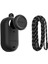 Sunnylıfe Shadowstone INSTA360 Go 3s Için Koruyucu Kılıf Silikon Kılıf Başparmak Kamera Lens Kapağı Koruyucu Kılıf Kordonlu Siyah (Yurt Dışından) 2