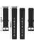 Spor Watchband Kayışı Xıaomı Saat Kayışı Yumuşak Silikon Yedek Bantlar Kayış Mi Saat Kayışı Siyah (Yurt Dışından) 3