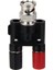 Bnc Fiş 4mm Muz Fiş Splitter Konnektörü Bnc Erkek Fiş 2X4MM Muz Dişi Jak Soket Adaptörü (Yurt Dışından) 1