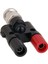 Bnc Fiş 4mm Muz Fiş Splitter Konnektörü Bnc Erkek Fiş 2X4MM Muz Dişi Jak Soket Adaptörü (Yurt Dışından) 4