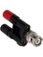 Bnc Fiş 4mm Muz Fiş Splitter Konnektörü Bnc Erkek Fiş 2X4MM Muz Dişi Jak Soket Adaptörü (Yurt Dışından) 5