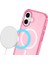 iPhone 16 Plus Kılıf Glow Magsafe Kapak - Pembe 4