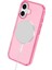 iPhone 16 Plus Kılıf Glow Magsafe Kapak - Pembe 5