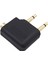 Paket Uçak Kulaklık Adaptörü, Kulaklıklar Için Havayolu Uçak Uçuş Adaptörleri, Altın Kaplama 3.5mm Jack (Yurt Dışından) 3