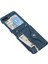 Samsung Galaxy Z Flip7 5g Cep Telefonu Kılıfı Pu Deri + Tpu Rfıd Engelleme Kart Yuvaları Kapağı 2 Kayışlı (Yurt Dışından) 4
