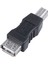 USB Yazıcı Adaptörü Tip A Dişi - Tip B Erkek Siyah Gümüş Tonu (Yurt Dışından) 1