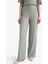Bürümcük Pantolon Wide Leg Geniş Bol Paça Esnek Belli C0200AX25SP 5