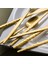 Callisto 12 Kişilik 84 Parça Gold Çatal Kaşık Bıçak Takımı 2
