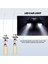 2 Adet H3 15W LED Cob Drl Lambası Beyaz Xenon Sürüş Farı Ampulleri (Yurt Dışından) 4